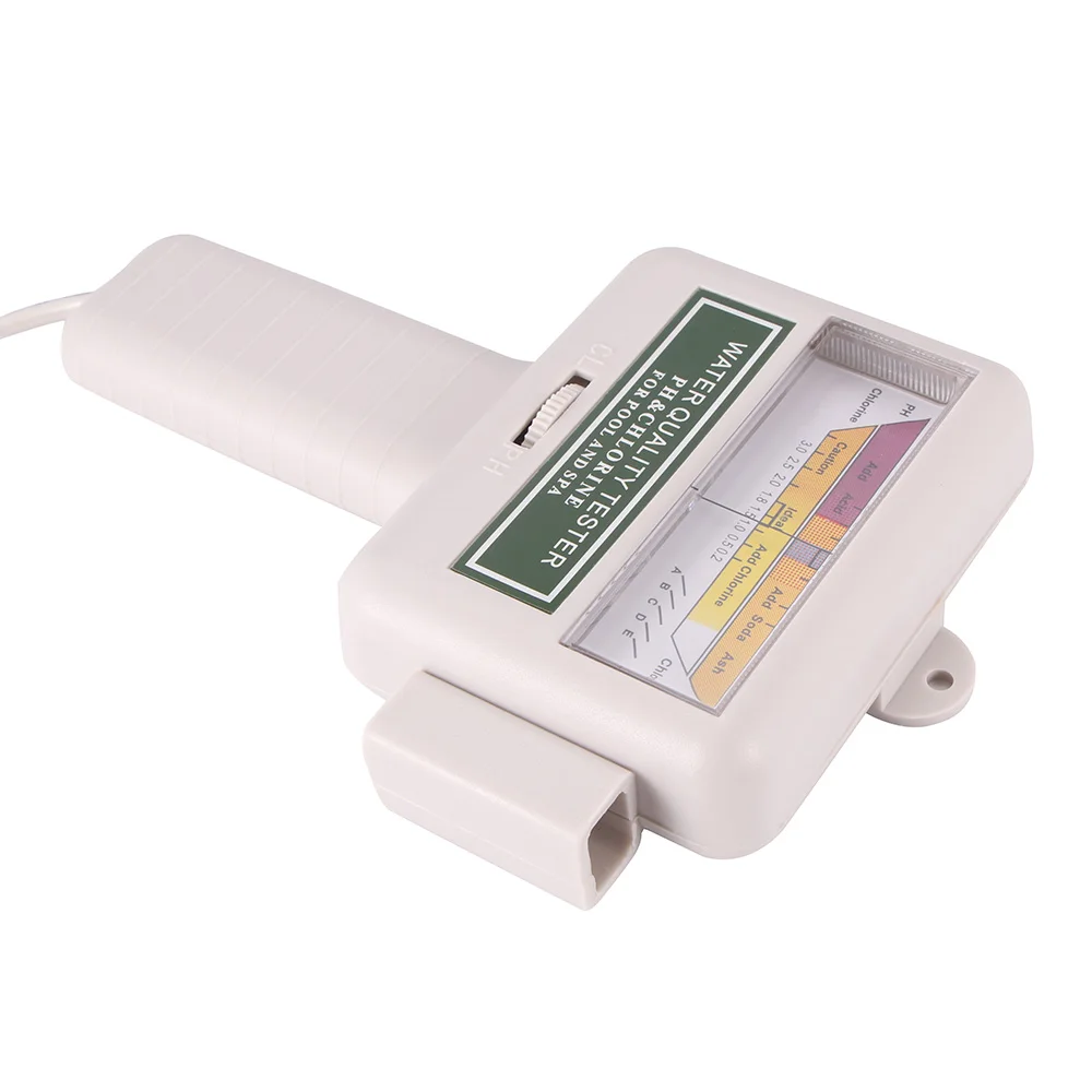 Портативный тестер качества воды PH CL2 измеритель уровня хлора для бассейна спа