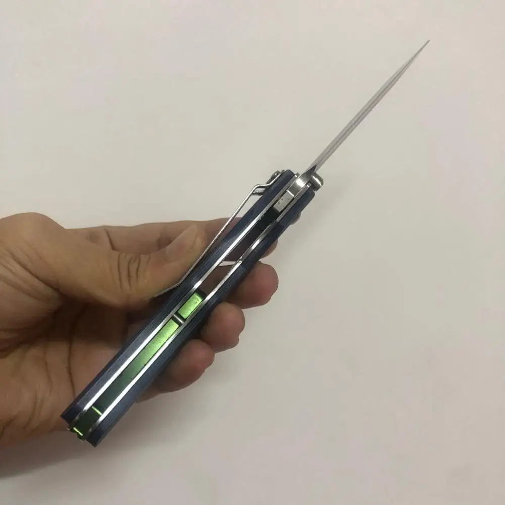 Складной нож Sanrenmu 9055 с лезвием 8Cr14Mov рукоятка G10 карманный Мультитул для