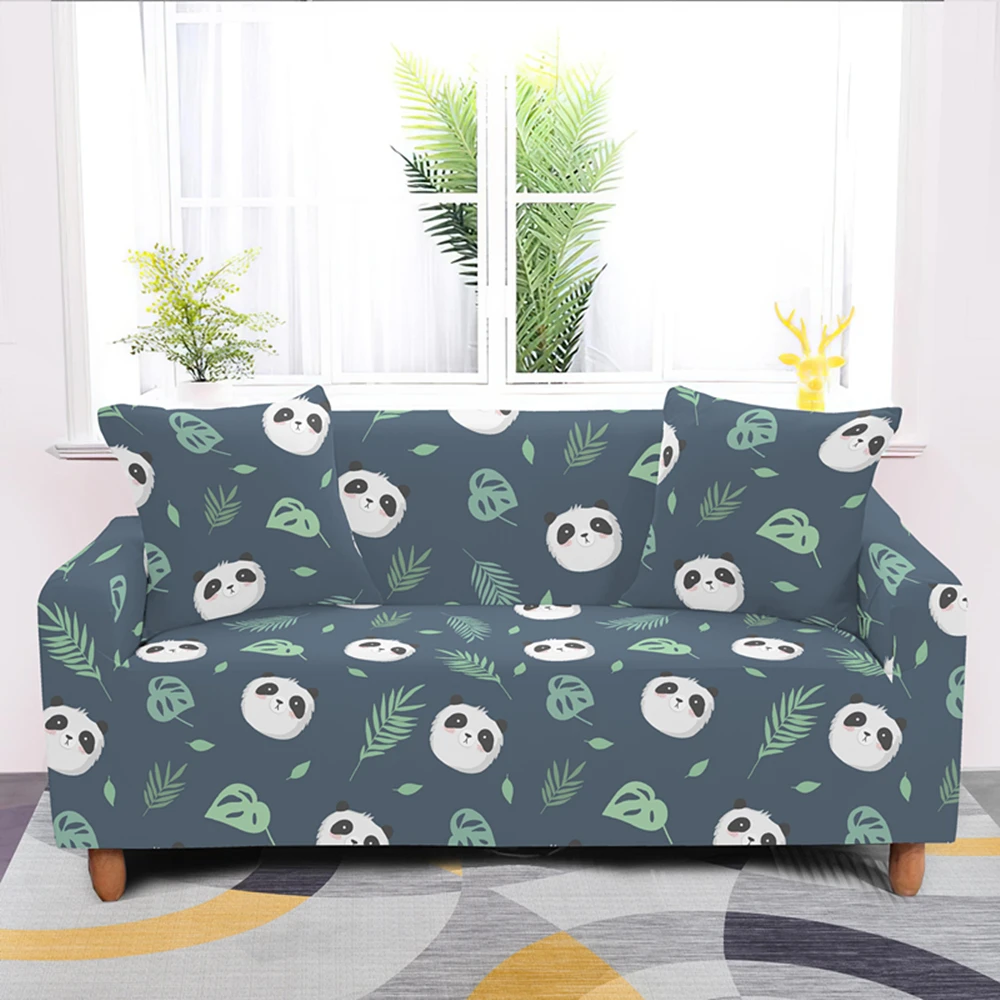 Эластичный чехол для 1/2/3/4-местного дивана в гостиную нескользящий эластичный с