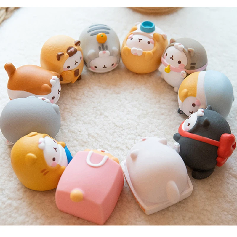 Корейские игрушки Molang милый кролик серии 05 женская сумка сюрприз коробка игрушка