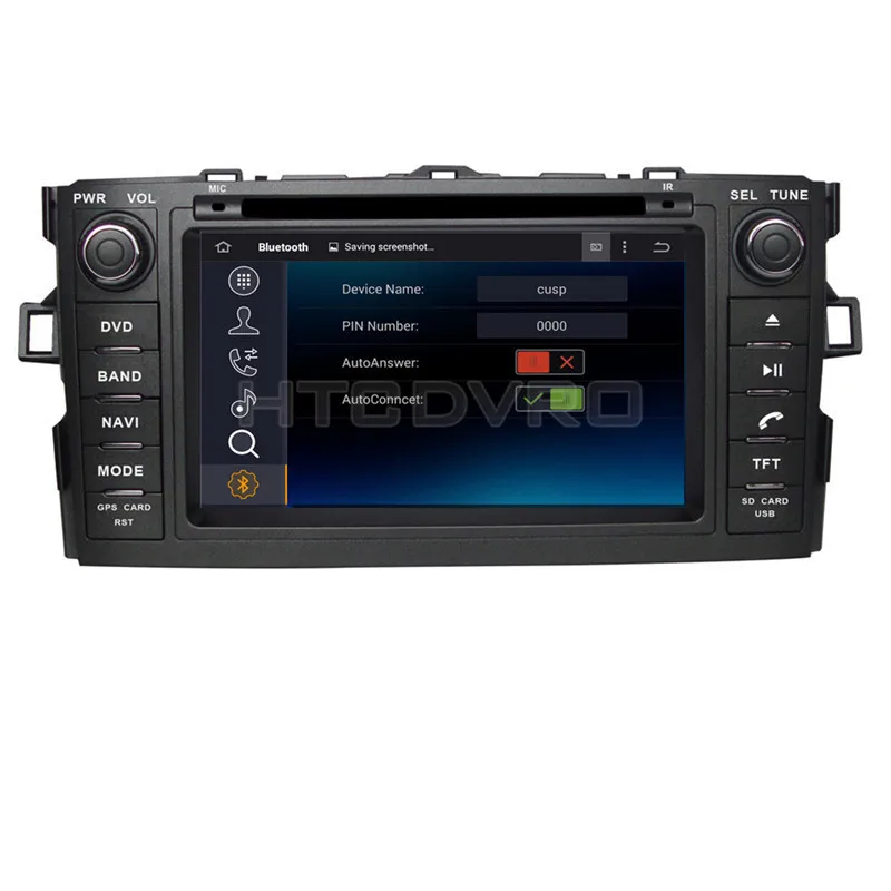 YMODVHT 7 дюймов 4G Восьмиядерный Android 9 0 1 Автомобильный DVD плеер для Toyota Auris/Corolla