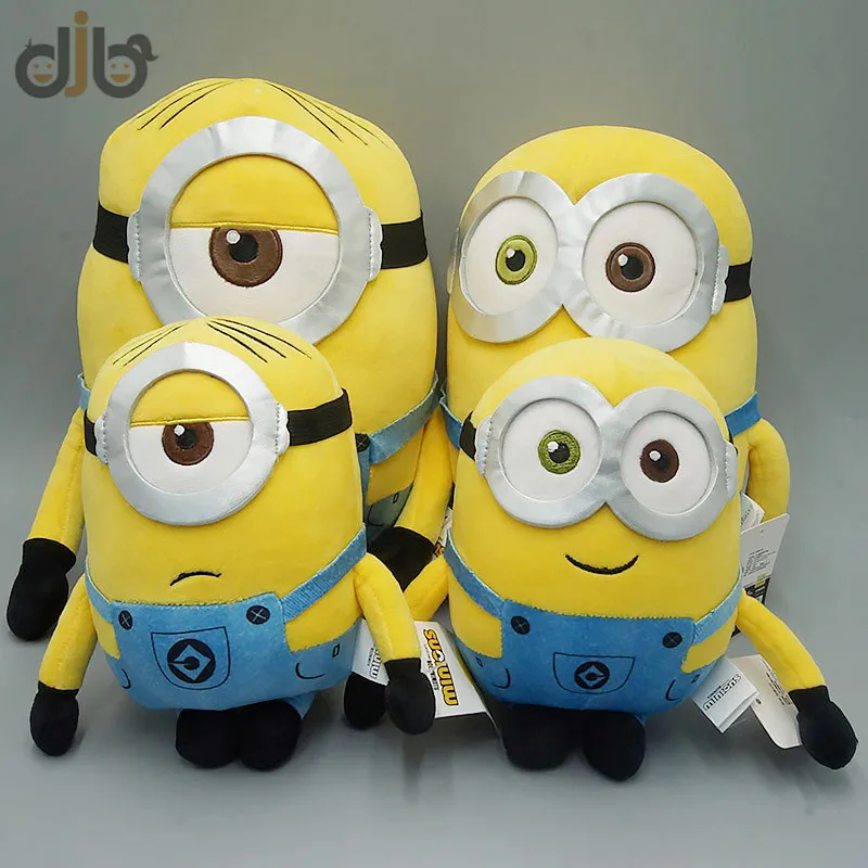 Mu&ntilde;ecos de peluche de personajes de la pel&iacute;cula, mu&ntilde;ecos suaves de Bob, Estuardo en Jeans-5