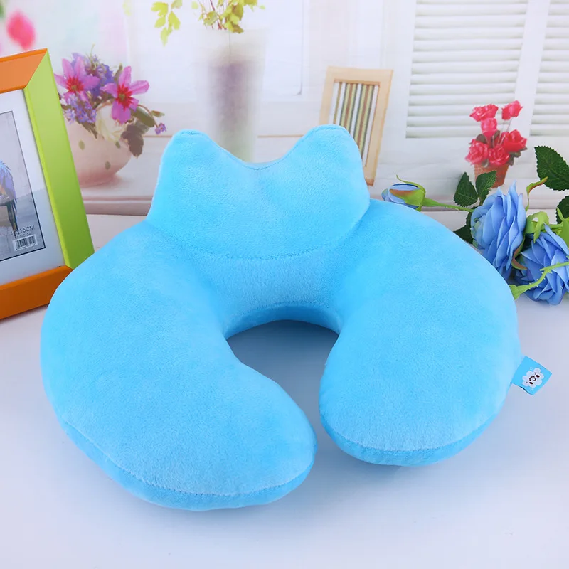 

Hump PP Cotton U-Shaped Pillow Office Relax Neck Pillow Car Airplane Travel Nap Cervical Protection Bedding Cushion подушка