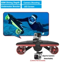 underwater scooter 3 speed 40m depth waterproof for swimming diving snorkeling sea adventures sea booster support camera shoot