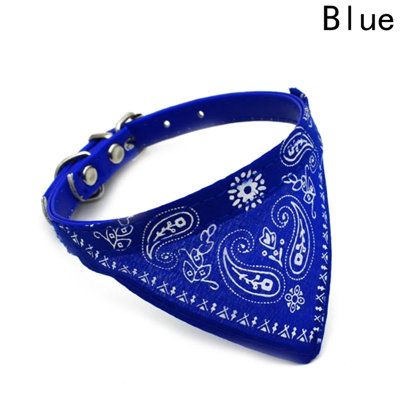 

2020 New Fahsion Small Dog Scarf Adjustable Pet Cat Collars Scarf Neckerchief Necklace Trigon Pet Accessories