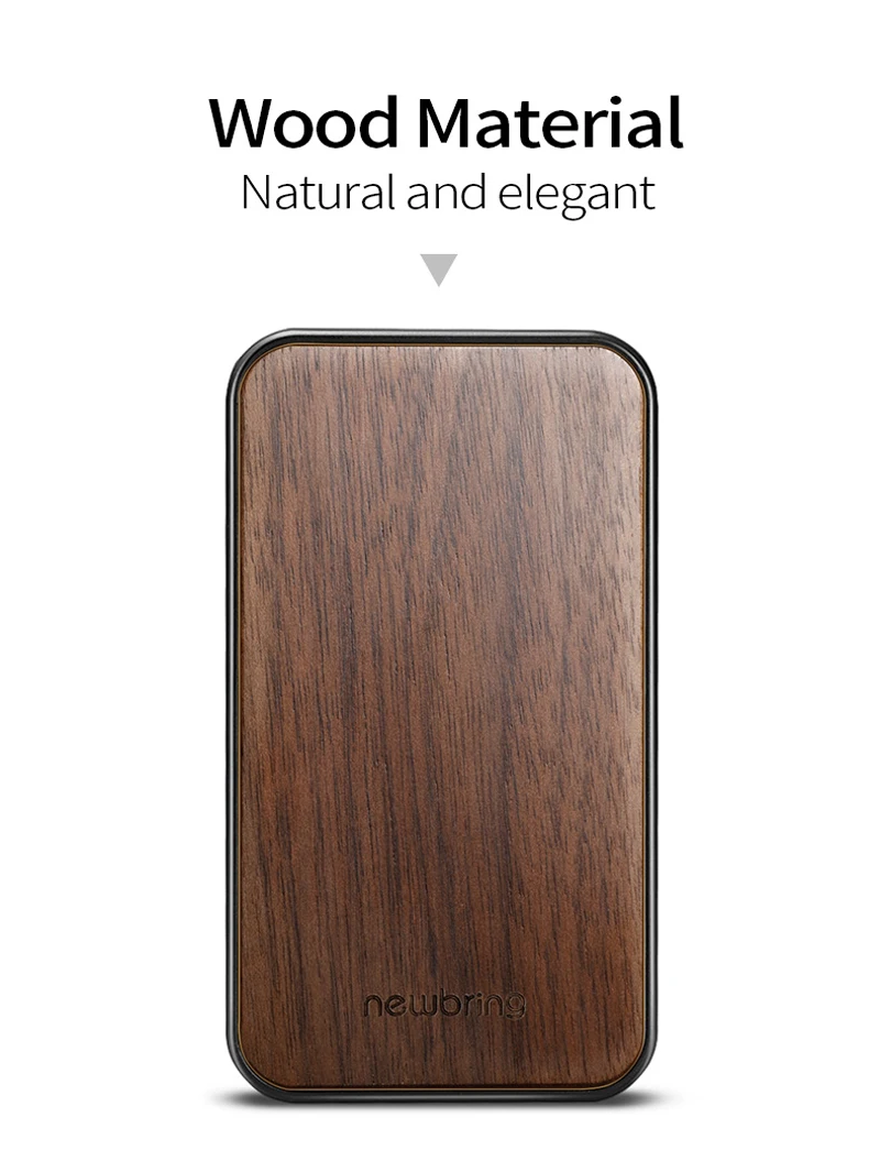 Новинка деревянный и PC ID кредитный держатель для карт кошелек RFID блокирующий