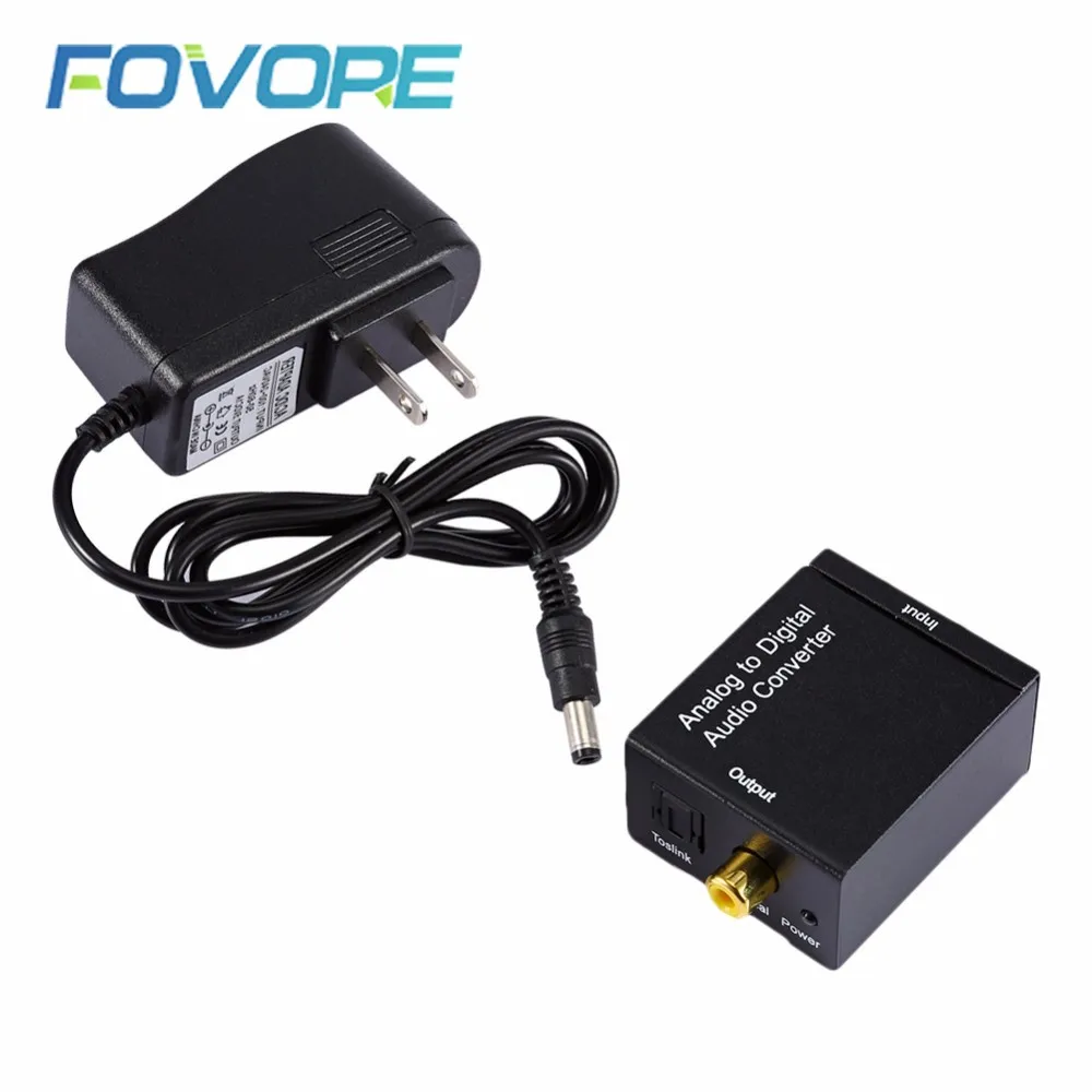 Цифровой оптический Toslink SPDIF Coax к аналоговому аудиоконвертеру RCA|Кабели VGA| |