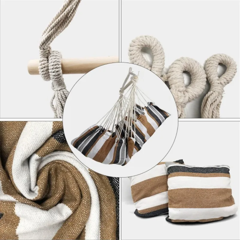 売却 ハンモックチェア,屋外スイング用,厚手の生地,リラクゼーション用,旅行用,キャンプ用