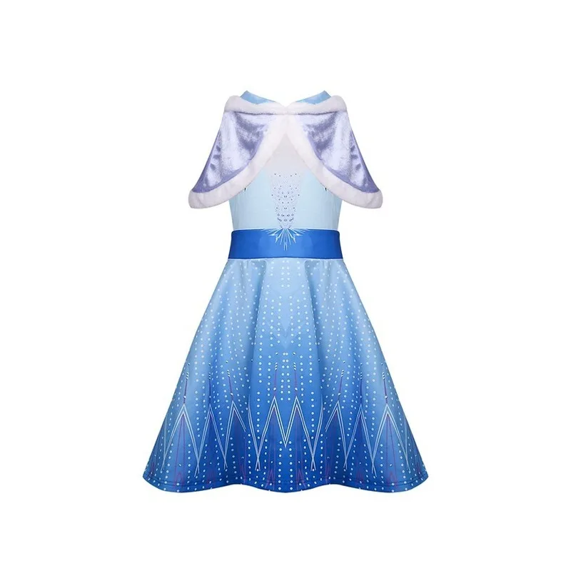 Платья Королевы для маленьких девочек Рождественская одежда Элегантная Vestidos