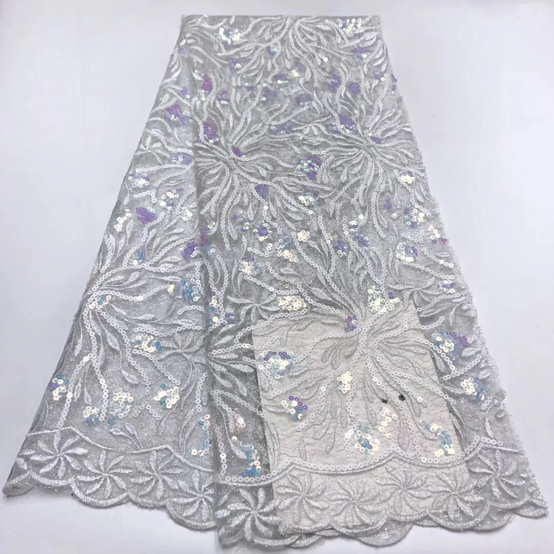

High Quality African Swiss Voile Lace Fabric With Stones Soft Embroidery Dry Voile Lace Materials In Switzerland