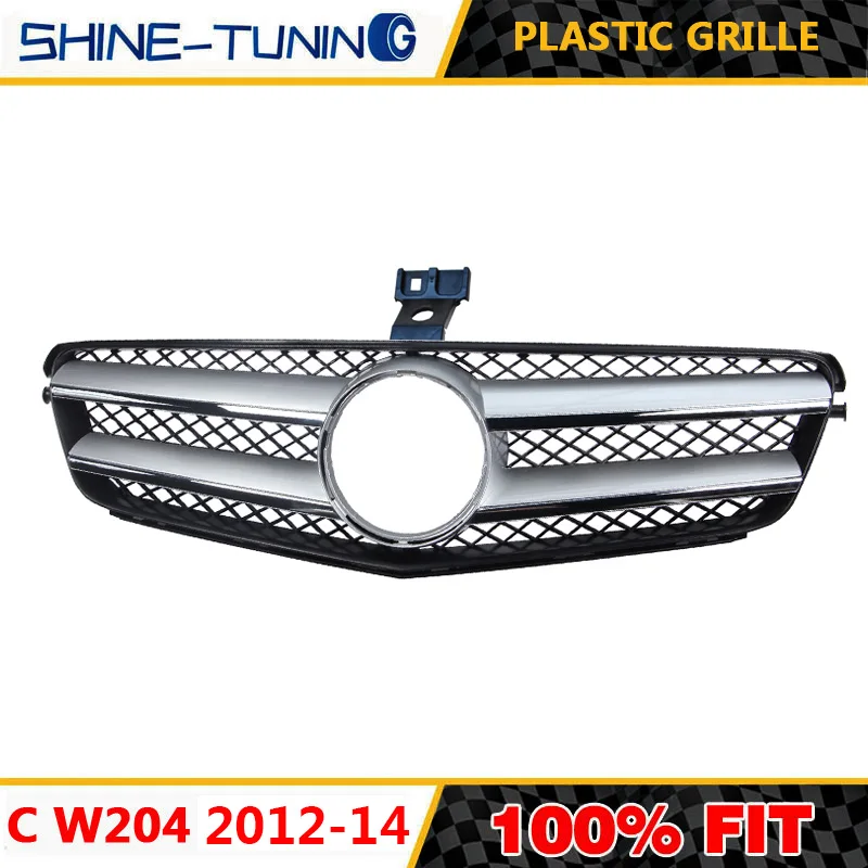 Передняя решетка подходит для mercedes C класса купе W204 A2048802083 c180 c200 c230 c250 c280 c300 c350 2012-14