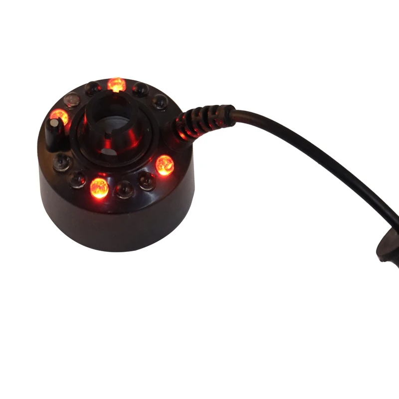 Atomization Fog Machine 12 LED Mist Maker Pond Fountain Power Cable 110-240V Plug Supply Humidifier EU | Бытовая техника