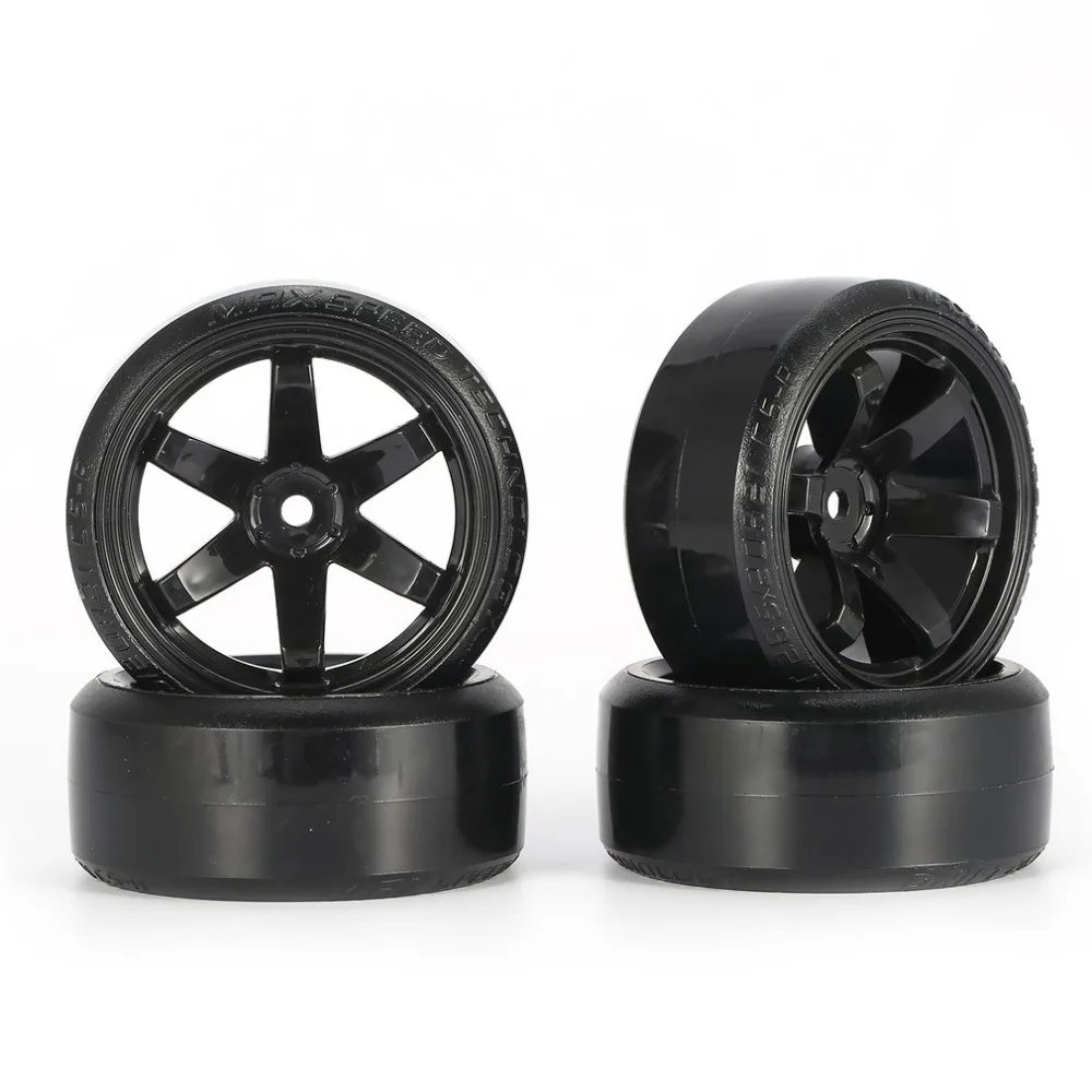 

Жесткий Пластик р/у дрейфующая шин жесткий комплект шин для Traxxas HSP Tamiya HPI RC на Дорожное транспортное средство дрейфующий автомобиль запасны...