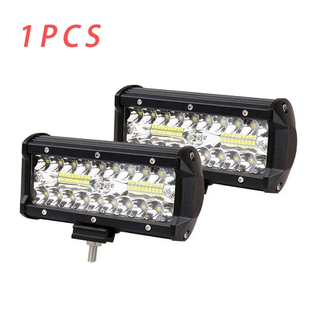 

7 Inch 120W Combo Led Light Bars Spot Flood Beam 4x4 Spot 12V 24V 4WD Barra LED Headlight For Auto Parts