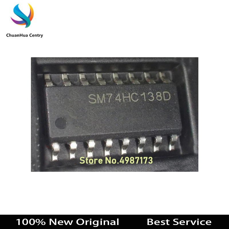 10 шт./лот SM74HC138D SOP16 100% новая Оригинальная фотография