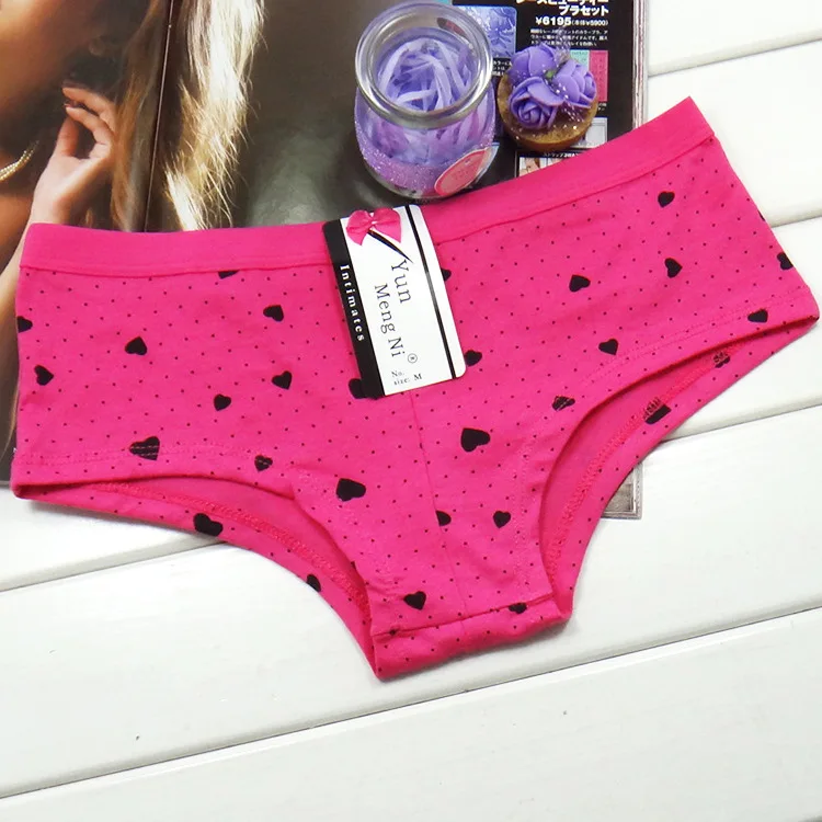 5pcs/lot Hot Selling Cotton women's briefs sexy low-waist panties Ladies briefs Cotton Briefs underwear