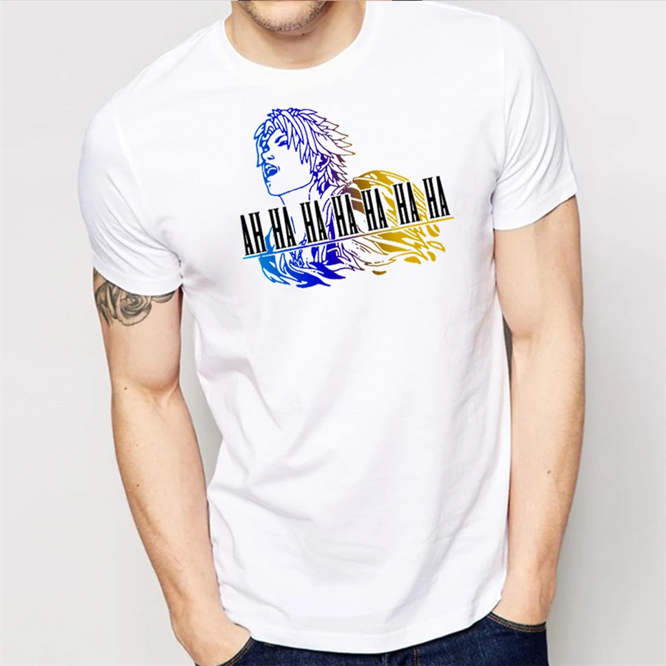 Final Fantasy Tidus Ah Ha Футболка-забавная Футболка-забавный подарок 2Xl 11Xl футболка |