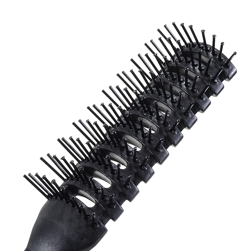 Профессиональные Антистатические гребни 1 шт. черные полипропиленовые