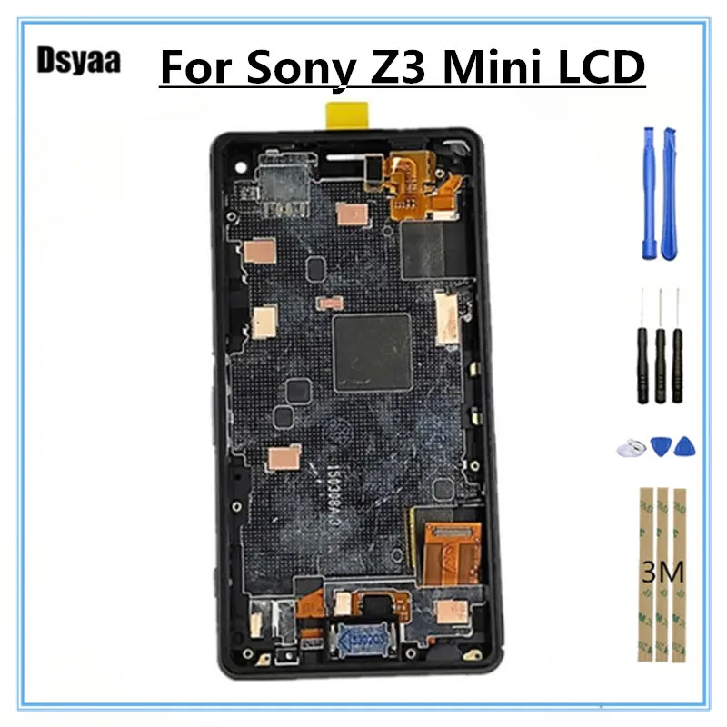 4 6 дюйма для Sony Xperia Z3 mini Compact D5803 D5833 ЖК дисплей кодирующий преобразователь