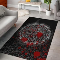 viking style area rug raven celtic tattoo blood 3d printed rugs mat rugs anti slip large rug carpet home decoration
