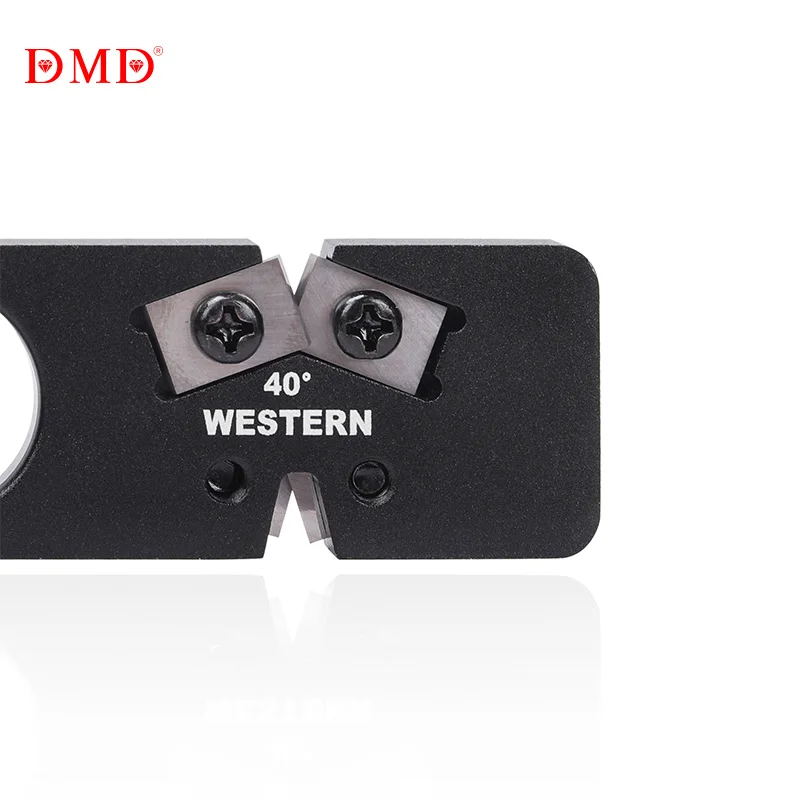 DMD 1pc Mini Double Side Carbide Pocket Knife Sharpener Aluminium Body | Дом и сад