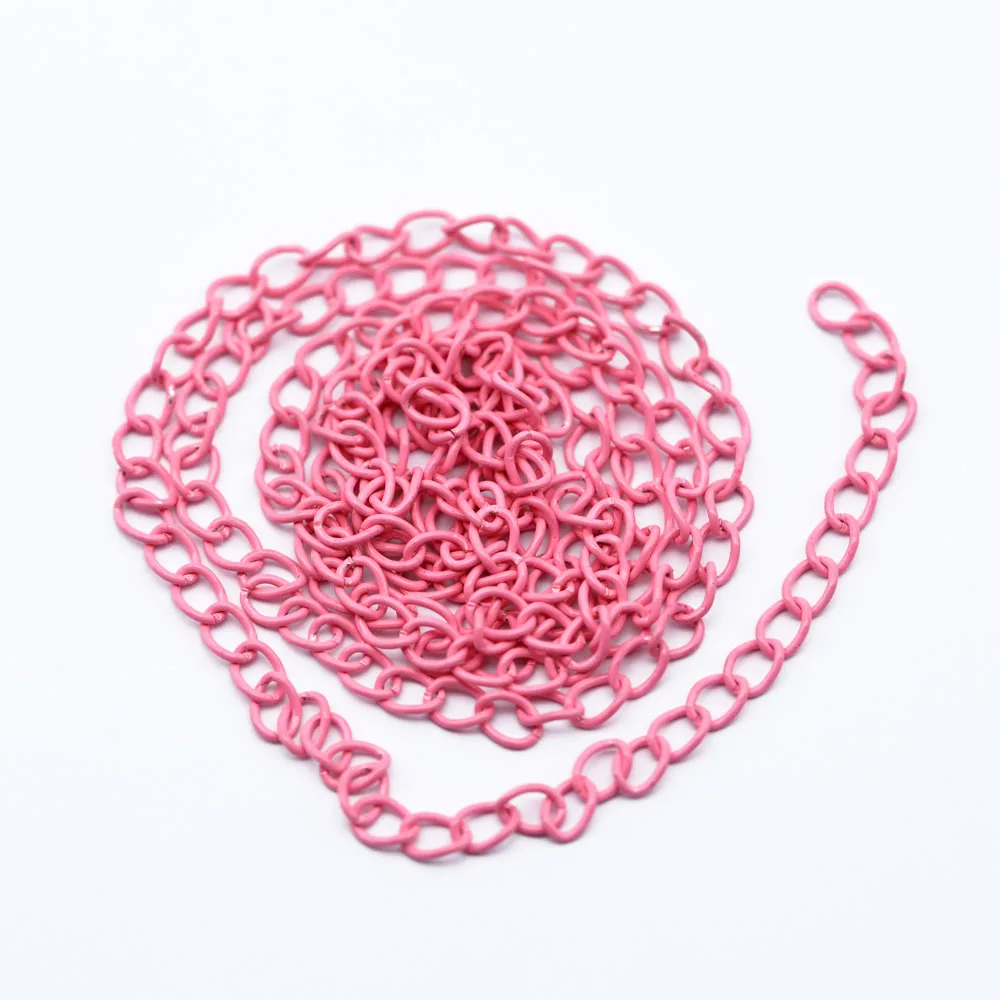 Металлические цепи 2 м/лот разноцветная Соединительная цепочка комбинированная