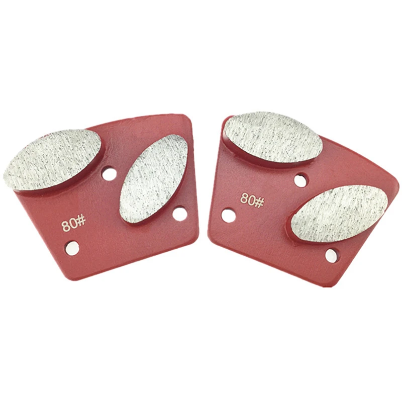 

Diamond Tool New Design Oval Segments Universal Concrete Grinding Shoe High Grinding Performance Diamond Polishing Disc 9PCS