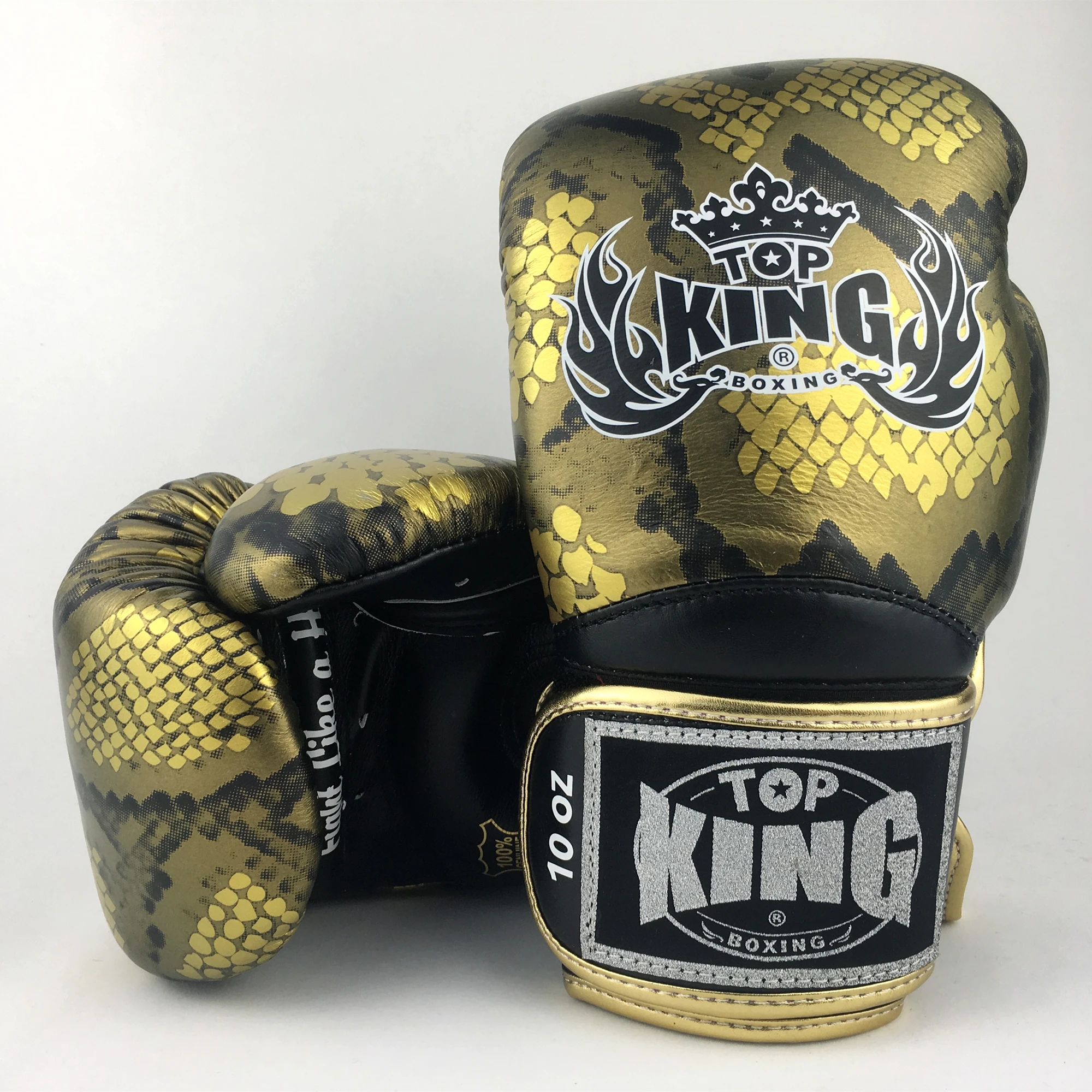Боксерские перчатки TOP KING Topking из воловьей кожи Для MMA кикбоксинга TK01