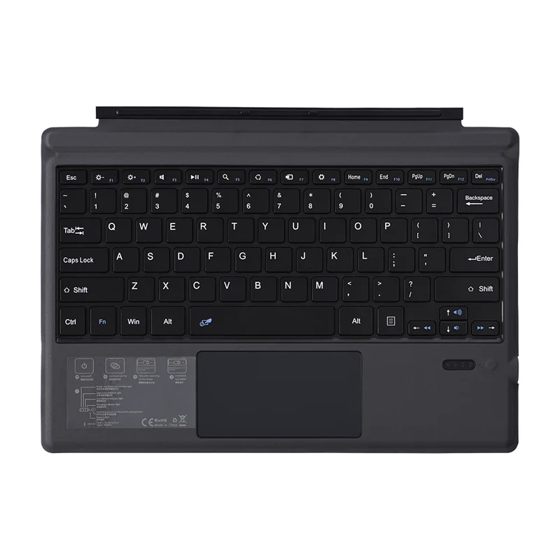 Беспроводная Магнитная клавиатура для Surface Pro3 4 Pro 5 6 7 Teclado 7-цветная с подсветкой