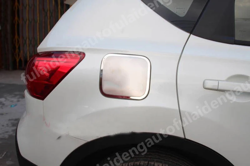 Наклейка для крышки порта топливного бака из нержавеющей стали Nissan Qashqai J11 2016- 2019