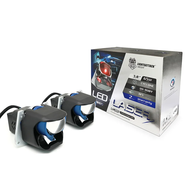 Линзы для проектора LK280 LASER Bi Led 5000K Автомобильные фары | Автомобили и мотоциклы