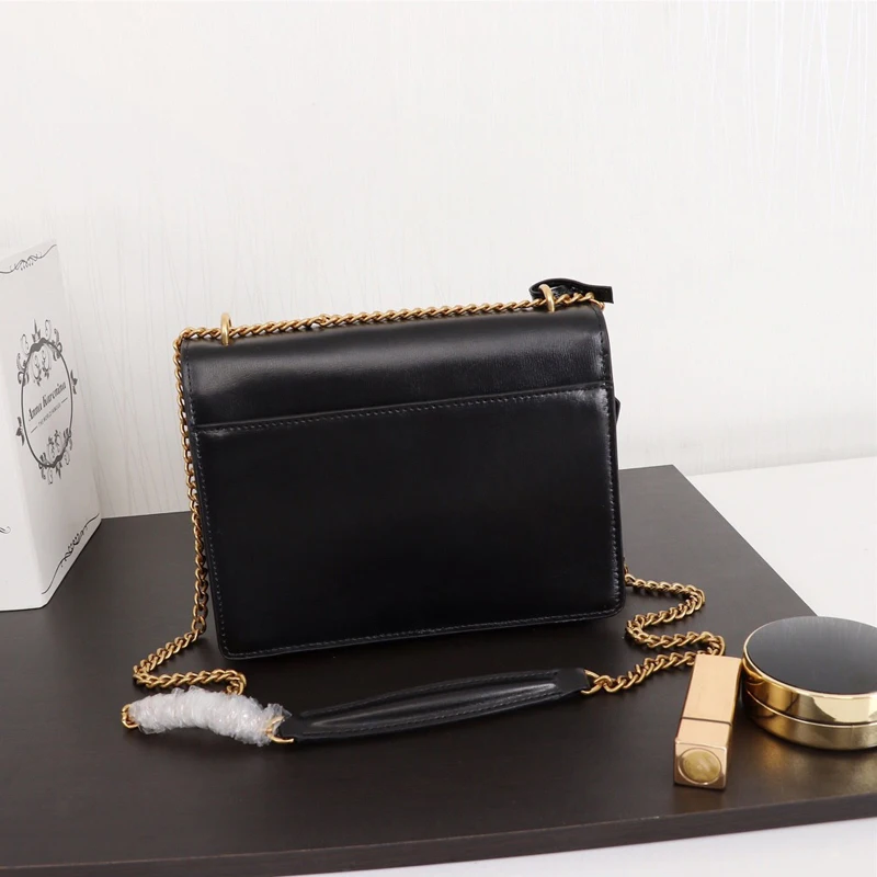 New Fashion Luxury Leather Chain design Female Bag Retro Messenger Handbag Shoulder For Women without box | Багаж и сумки