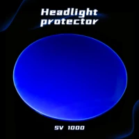 for sv 1000 sv1000 2003 2007 motorcycle headlight protector cover shield screen lens round lamp protection