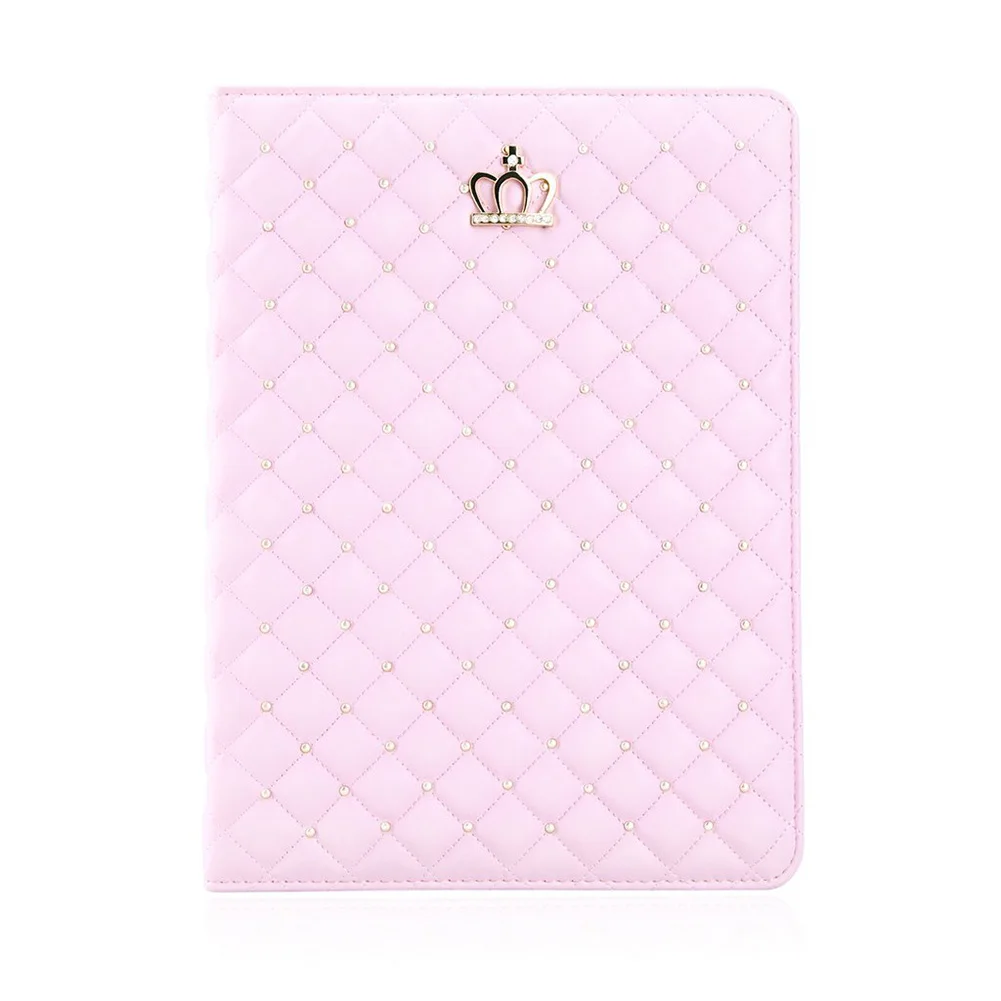 Модный кожаный чехол с алмазной короной функцией автоматического