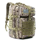 Камуфляжная сумка 900D для мужчин, тактический армейский Рюкзак Molle, водонепроницаемая сумка для кемпинга, охоты, трекинга, походов
