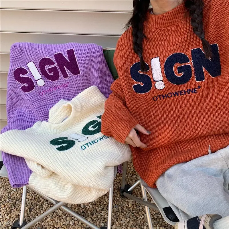 

Sweater Maiden Youth Sunlight Sweatshirt Women Winter Casual Loose Cotton Thick Letter Long Sleeve Female Streetwear 2021