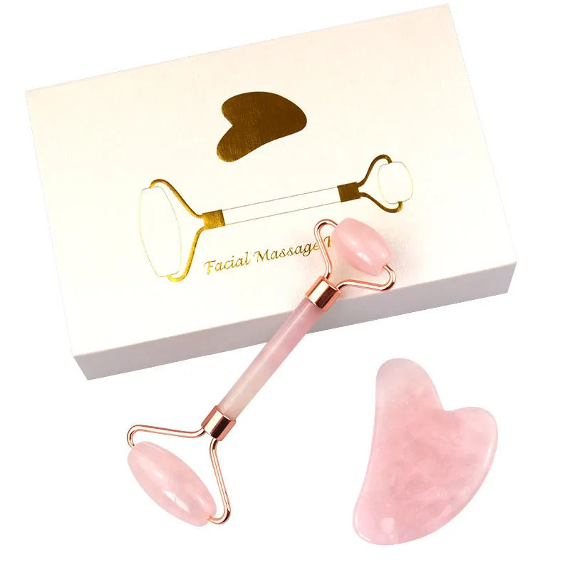 Нефритовый ролик YuKui массажер для похудения и лифтинга натуральный массажа лица