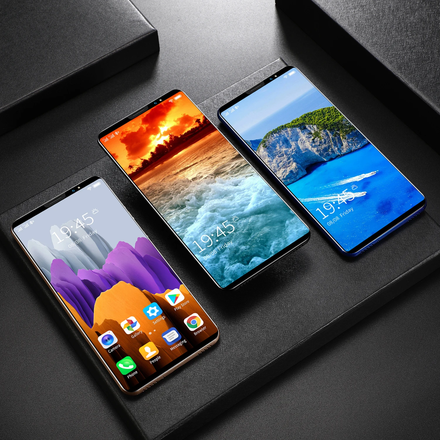 

2021 New Arrival S21 4+128GB 8 Core Andriod 10 Cheap Smart Phones Global 5G Bands 5.8 Inch 8+16MP 4500mAh MTK6895 Cellphones