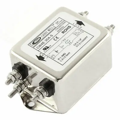

AC 115/250V 30A CW4E-30A-S шумоподавитель Power EMI Filter