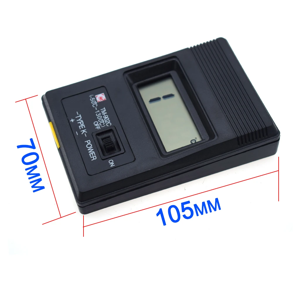 TM-902C(-50C до 1300C) измеритель температуры TM902C цифровой K Тип термометр датчик+ термопара детектор датчик