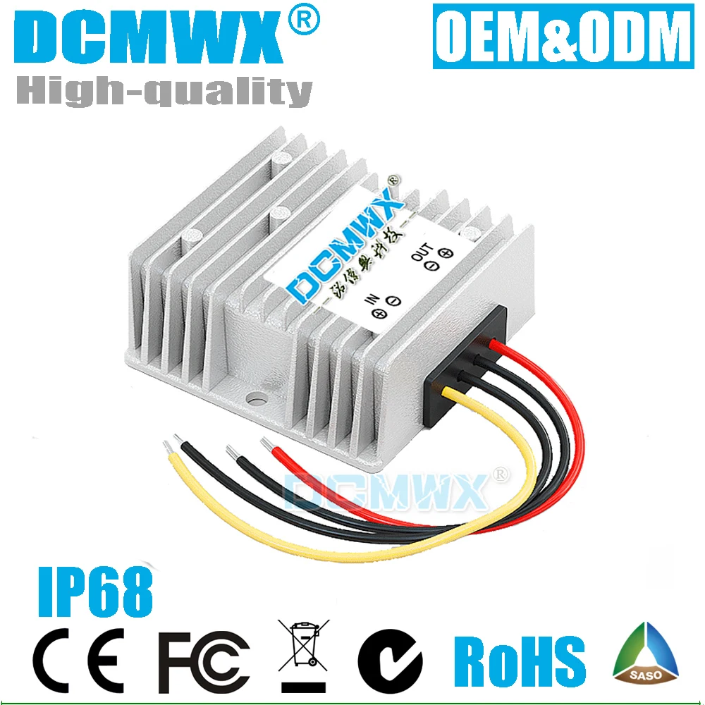 Понижающий преобразователь напряжения постоянного тока 36 В 48 в 5 автомобильный