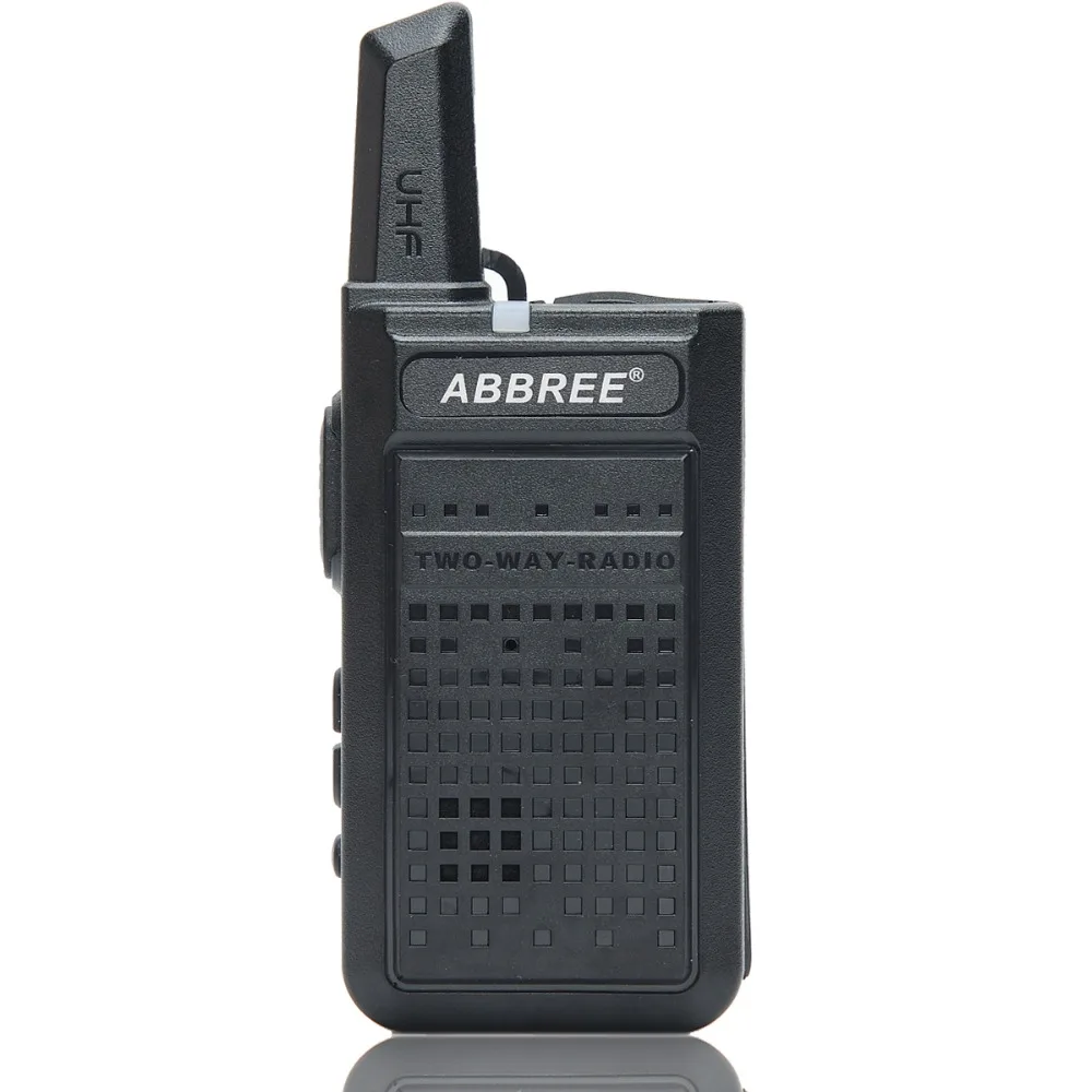 2 шт. ABBREE AR-A2 Мини Портативная рация USB зарядка VOX двухстороннее радио портативный приемопередатчик UHF 400-470 МГц