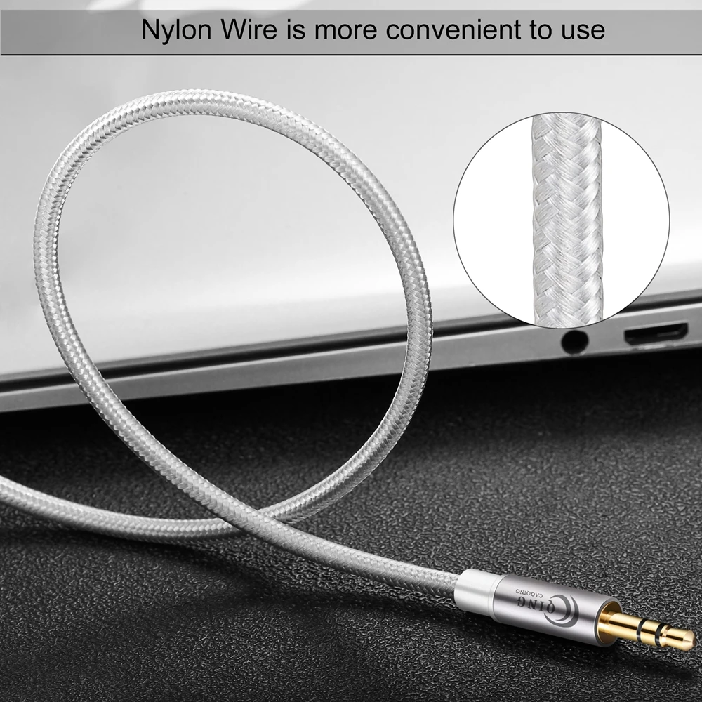 3 5 мм до 6 35 кабель 1/8 дюймов мужской разъем TRS 1/4 TS аудио стерео Hi-Fi Nylond оплетка