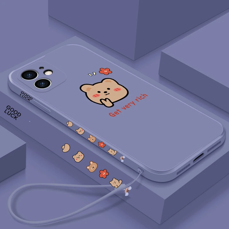 redmi note 10 pro 10s cover bear hand strap tpu phone case for redmi note 11 9 9s 8 8t 9t 7 pro 11t poco x3 x4 9c 9a mi 11 lite free global shipping