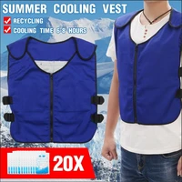 outdoor cooling vest ice bag air conditioning cooling clothing for cycling outdoor activity creative cooling jacket