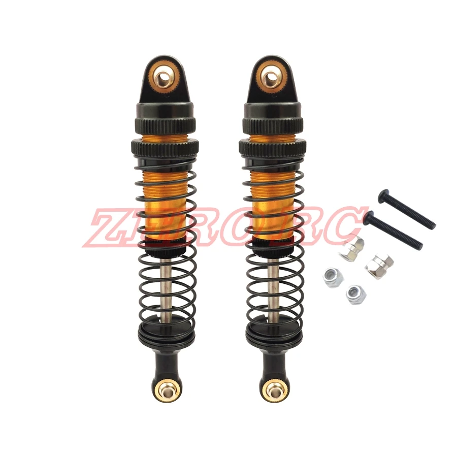 4 шт. металлический амортизатор для масляной Подвески 90 мм внешний автомобилей