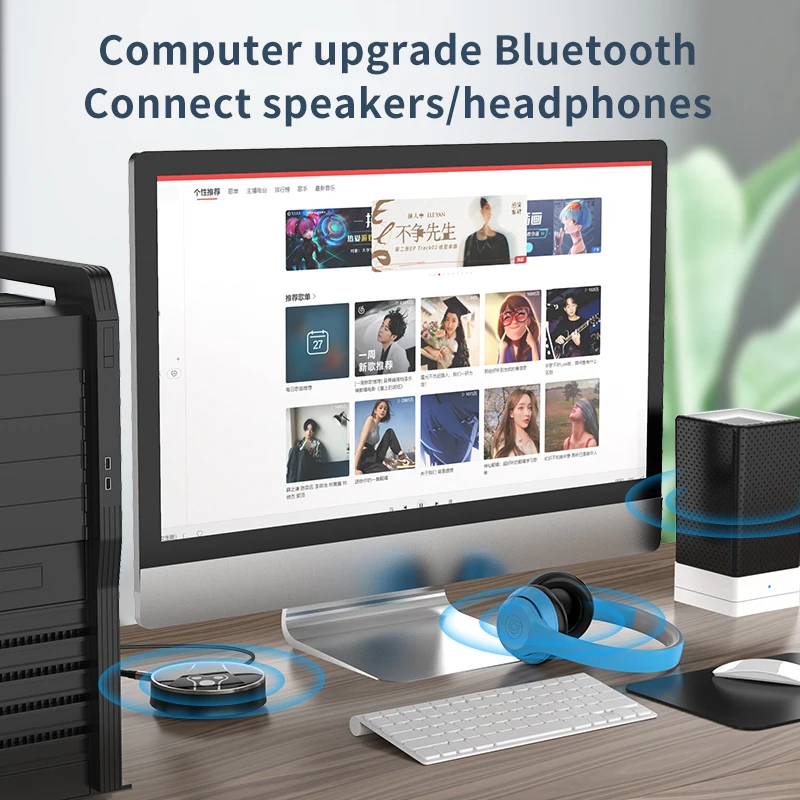 Bluetooth приемник-передатчик 15 м BT 5 0 беспроводной NFC 3 мм AUX разъем RCA оптический