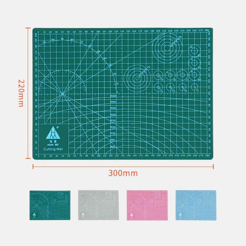 

A4 Pvc Cutting Board Mat Patchwork Mat Cutting Mat Patchwork Tool Manual Diy Tool Double-sided Self-repair Engraving Version