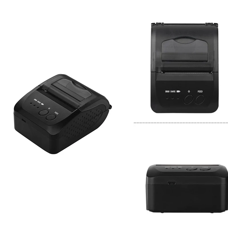 1809DD 58 мм Bluetooth Термальный чековый принтер POS порт возможность для Android IOS Windows и 5890T