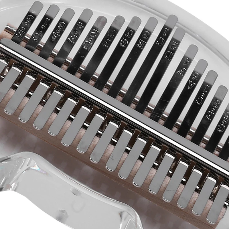

Crystal 17 Keys Kalimba Transparent Acrylic Cat Mbira Thumb Piano Keyboard Finger Musical Instrument Gift for Beginner